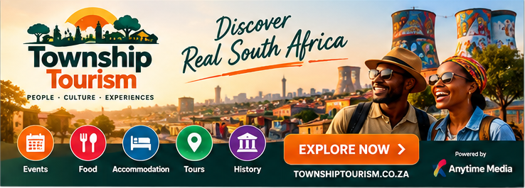Township tourism illustration
